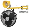 Tri-Lite 40" LED Dock Light Double-Strut Arm w/Metal Head & Fan - FANDL40-ML1