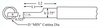 Precise Miniature Grooving & Cut Off Right Hand Holder, 3/8” Dia. THE-7-3/8-R - 404-270