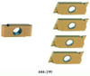 Precise 5 Piece Left Hand Grooving, Cut-off, Threading Inserts - 404-299