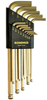 Bondhus 14K GoldGuard™ Gold Plate Balldriver L-Wrench Sets