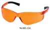 Pyramex ZTek® Safety Glasses, Orange S2540S