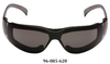 Pyramex Intruder® Full Foam Padded Frame, Gray Anti-Fog Lens Safety Glasses S4120STFP