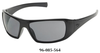 Pyramex Goliath® Black Frame, Gray Polarized Lens Safety Glasses SB5621D