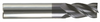Rushmore USA 4 Flute Variable Index Solid Carbide Single End Mill - Regular Length, 5/16" Size, 13/16" Length of Cut, 2-1/2" Overall Length