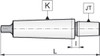 TMX Drill Chuck Arbor Morse Taper #4 to Jacobs Taper #5 - 8-531-4005