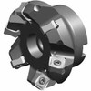 TMX SN45 D2.00-A.750/1.75-04-12, 2 Inch Diameter 45° 4 Flute Indexable Face Mill for SNHX 12 Inserts - 181-0488-00