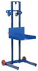 Vestil Low Profile Lite Load Lift, Steel, 20" x 20" Platform, 1/4" to 55" Service Range, Winch Operation - LLPW-500-FWFL