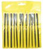 Precise 12 Piece #0 Cut Needle File Set - 3000-0080