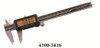 Precise 6"/150mm Yellow LCD Digital Electronic Caliper - 4100-3436