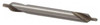 Interstate Combo Drill & Countersink, High Speed Steel, 82° Angle, 3 Flute, Size #1 - 74-820-2
