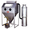 Trinco Dry Blast Cabinet w/BP Dust Collector, 36”W x 24”D x 23”H Tub - 36BP