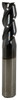 Cobra Carbide Copperhead Endmill, 3-Flute, 42° Regular Length, Apache Coated, 3/8" Cut Dia., 3/8" Shank Dia., 1" LOC, 2-1/2" OAL, SQ Radius - 14255