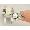 Starrett Dial Caliper, 0-6" White Face, 64514 - 120A-6-SLC