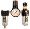 Coilhose Pneumatics Miniature FRL Unit, 1/4" Port Size - MFRL2-GM