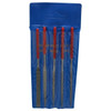 Value Collection Micro Diamond Pattern File Set, 5 pc. Production Grade, Medium Cut - 55-531-8