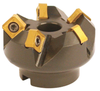 Akuma 45º Indexable Face Mill Set w/PM15M Inserts, 2" Cut Diameter