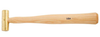 Grace Brass Hammer, 1" Face, 8 oz. Head Weight - BH-8