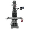 JET 9" x 42" Step Pulley Vertical Milling Machine JTM-1, 2 HP, 230V, 3-Phase, with 2-Axis ACU-RITE 203 DRO & X-Axis Powerfeed - 690168