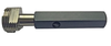 Asimeto NPT Pipe Thread Plug With Handle, 1/2"-14 Size & Pitch - 690-44-1