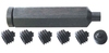 Precise 7 Piece Transfer Screw Set, Thread Size 3/8"-24 National Fine