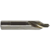 KEO Hey Plain Type 60º Included Angle H.S.S. Single End Combined Drill & Countersink, #5 Size, 7/16" Body Diameter, 3/16" Drill Diameter, 2-1/4" Overall Length