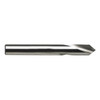 KEO H.S.S. NC Spotting 90° Point Angle Drill, Size 1/4", Flute Length 3/4", Overall Length 4"