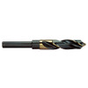 Precision Twist Drill 118° Cobalt Silver & Deming Drill, Size 35/64", Decimal Size .5469", Flute Length 3-1/8"