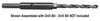 Whitney Tool Drill Extension Body Series #3, 9" Length, 3/8" Shank Diameter, 9/16" Body Diameter - Right Hand