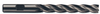 Precise 4 Flute Extra Long High Speed Steel Finishing End Mill, 5/8" Size, 5/8" Shank Diameter, 4" Length of Cut, 6-1/8" OAL
