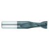 Niagara Cutter 2 Flute Solid Carbide TiALN Coated Single End Mill, 1/2" Size, 1/2" Shank Diameter, 1" Flute Length, 3" Overall Length