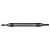Rushmore USA 4 Flute Solid Carbide ALTiN Coated Ball Nose Double End Mill, 5/32" Size, 3/16" Shank Diameter, 5/16" Flute Length, 2" Overall Length