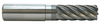 M.A. Ford 7 Flute ALtima Blaze Coated Carbide Single End Mill, 1/2" Size & Shank Diameter, 1-1/4" Length of Cut, 2-1/8" Neck Length 4" Overall Length