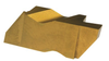 Terra Carbide Top Clamp Grooving Insert, 4 Seat, Max. Depth of Cut 0.250", Cutting Width 0.189", Right Hand - TNG 4189R APC5T