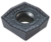 Korloy King Drill Indexable Carbide Multiple Point Drilling Central Insert, 0.228" Insert Length, 0.016" Radius, H01 Grade, Chipbreaker: ND - XOET060204-ND
