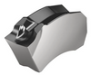Walter SX Grooving & Parting Insert, CE4 Chipbreaker, Grade WSM33S, Neutral Lead Angle, .118" Insert Cut Width, Insert SX-3E300N02-CE4