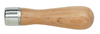Lutz Scroo-Zon® Wood File Handle - #T2 For 4" Files, 7/8" Diameter, 3-1/2" Length