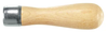 Lutz Scroo-Zon® Wood File Handle - #T7 For 12" Files, 1-3/8" Diameter, 5" Length
