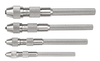Starrett 4 Piece Pin Vise Set, .010" - .200" Range - S240Z