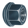 TE-CO Flanged Nut Spherical, 1-1/8" Diameter, 1/2"-13 Thread Size - 56-SFN