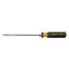 Stanley 100 Plus Slotted Screwdriver, 1/4" Blade Width, 1-1/2" Blade Length, 3-1/2" Overall Length - 66-161-A