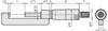 Mitutoyo Hub Micrometer, 25-50mm - 147-302