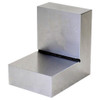 Precise 4" x 4" x 3" x 1-1/8" No Hole Steel Right Angle Plate - 3402-1443