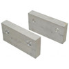 Gibraltar Millsoft Vise Jaws, Aluminum, for 6" Vises, 6" Wide x 3" High x 1" Thick - 70-747-1