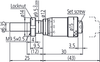 Mitutoyo Micrometer Head, Large Thimble Type, 0-13mm - 148-308