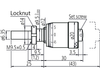 Mitutoyo Micrometer Head, Large Thimble Type, 0-0.5" - 148-360