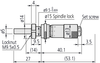 Mitutoyo Micrometer Head, Small Standard Type, 0-0.5" - 148-834