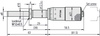 Mitutoyo Micrometer Head, Heavy Duty, 0-25mm - 151-228