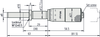 Mitutoyo Micrometer Head, Heavy Duty, 0-1" - 151-244