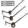 Magnetic Manhole Cover Lift Dolly, Steel with 10" wheels - MCL2000W10