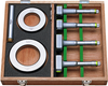 Mitutoyo 3-Point Internal Holtest Micrometer 4pc Set, Series 368, 20-50mm - 368-914